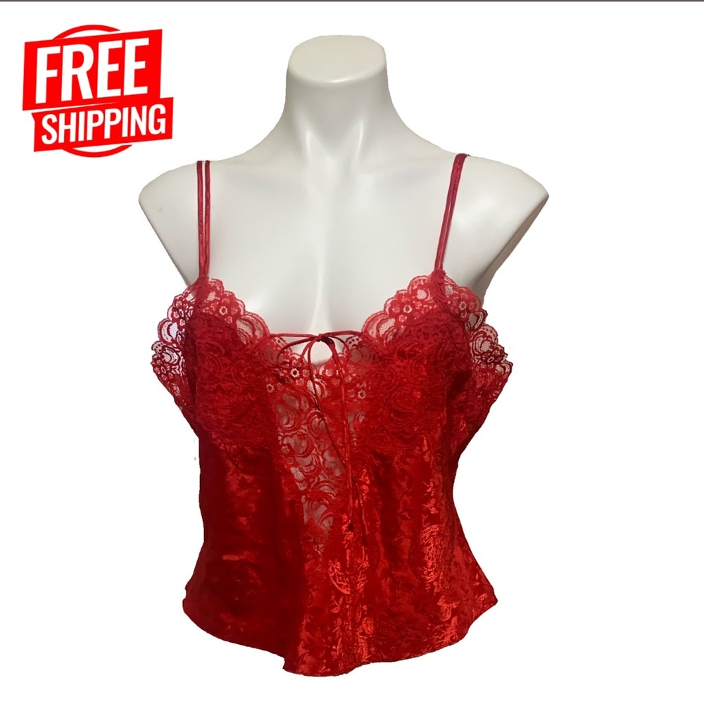 Vintage Victoria Secret lace cami - Picture 2 of 8